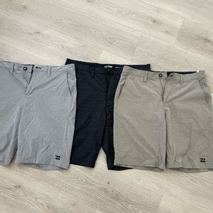 Bundle- Billabong size 34 shorts